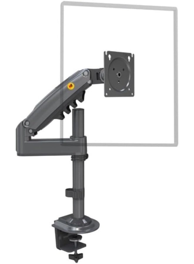 Armless monitor stand with gas spring system – for mounting monitors from 22 to 35 inches – fully adjustable – supports weights from 2 to 12 kg - Image 1