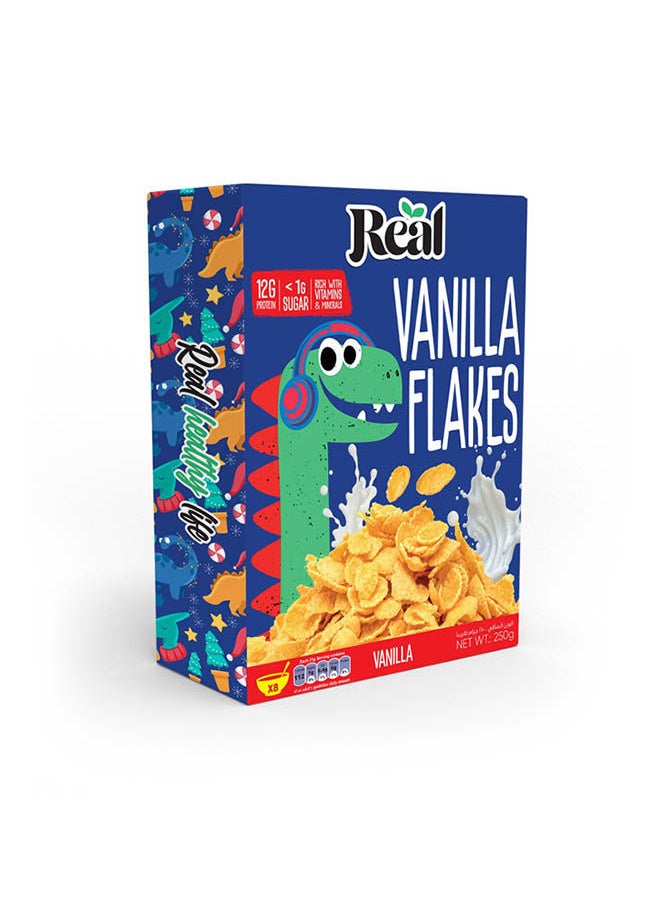 Real Protein Vanilla Flakes 250g 