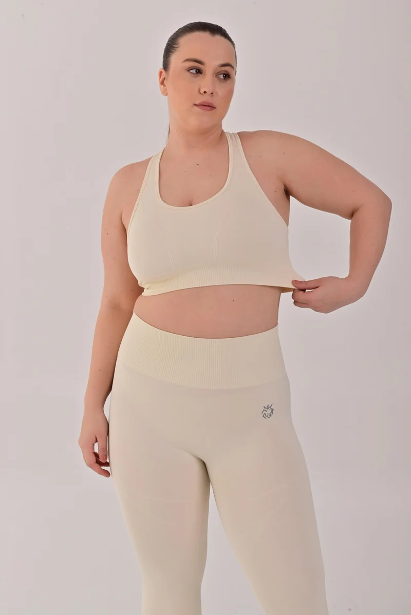 Esso5  Seamless Racerback Sports Bra for Women | Best Price UAE
