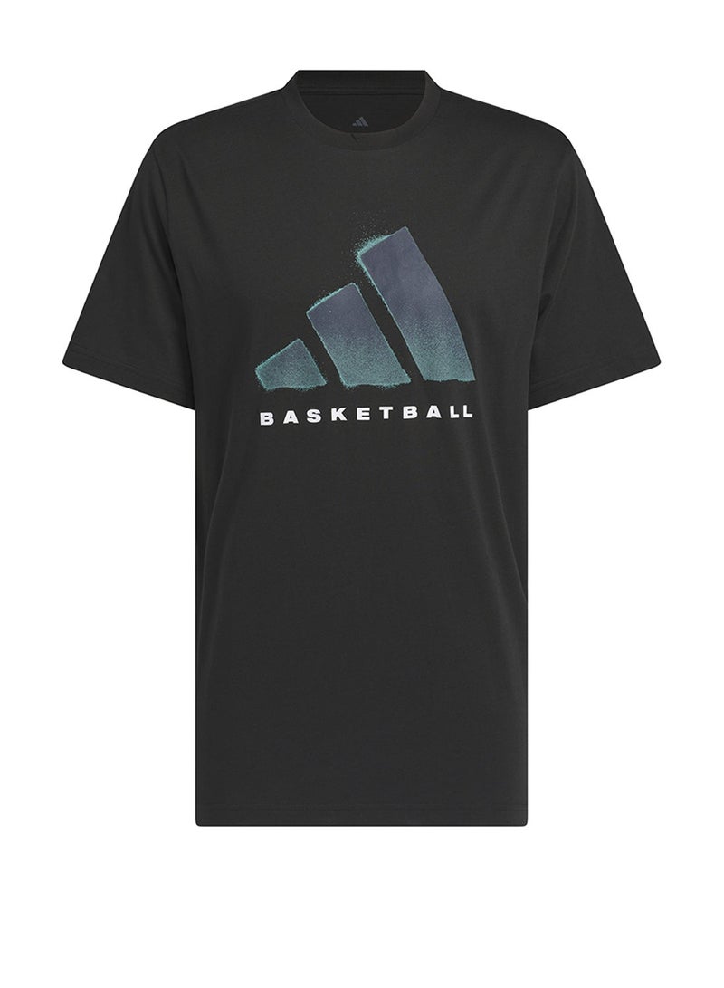 Adidas تي شيرت FDN HBR 1 أسود - Image 5