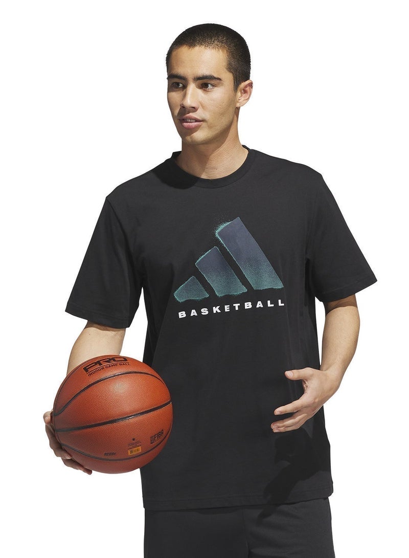 Adidas تي شيرت FDN HBR 1 أسود - Image 1