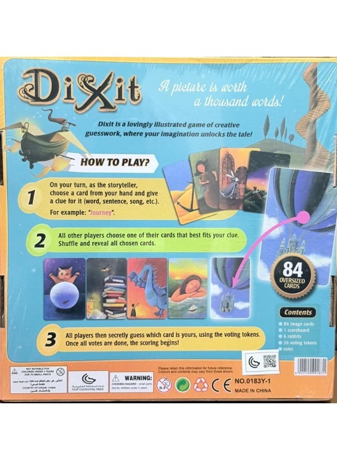 Libellud Asmodee Dixit 2021 Board Game, Mixed, ASMLIBDIX01EN, Standalone - Image 2