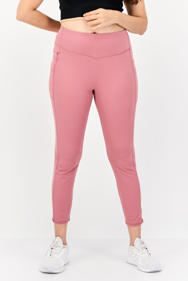 SKECHERS Women Sportswear Fit Training Tights, Mauve - Image 1