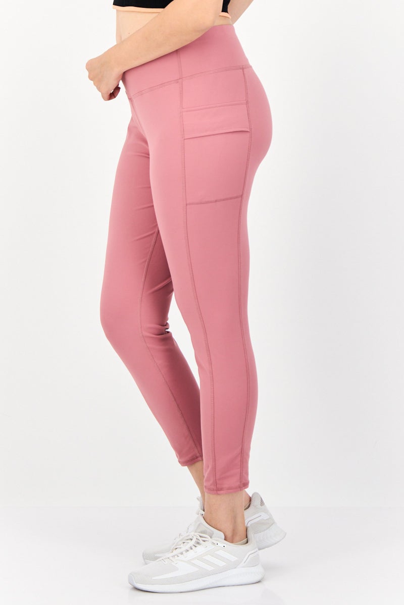 SKECHERS Women Sportswear Fit Training Tights, Mauve - Image 2