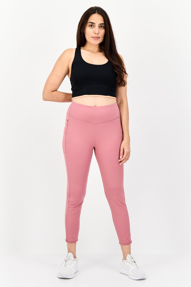 SKECHERS Women Sportswear Fit Training Tights, Mauve - Image 3