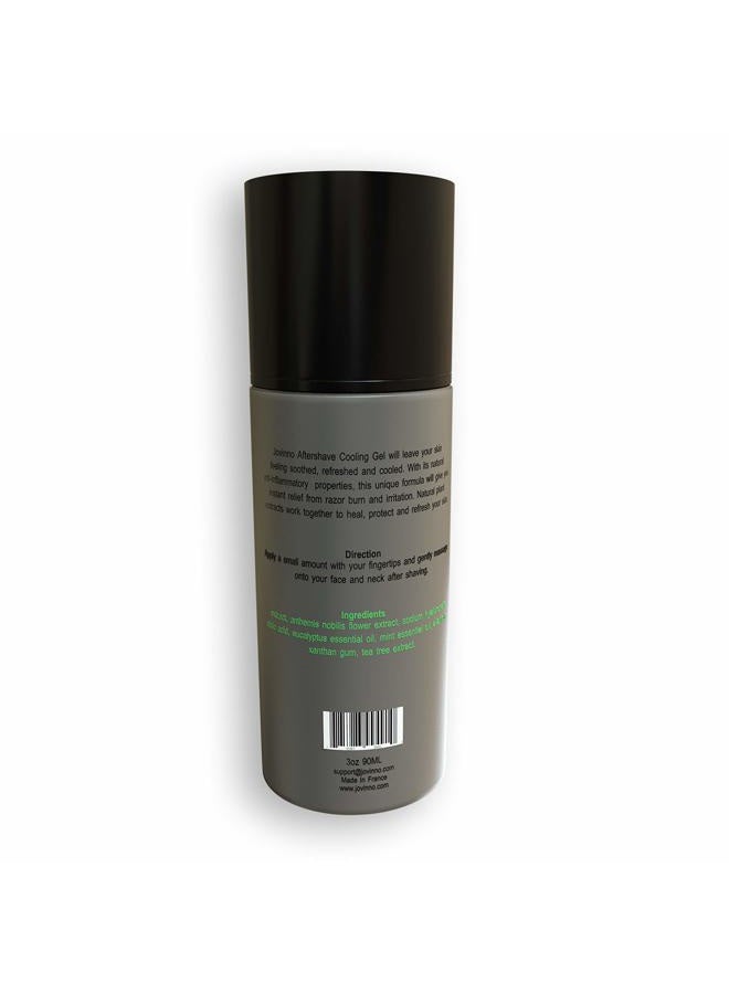 Jovinno Natural Premium Anti-Aging Cooling Shaving Gel Moisturizer & Aftershave 2 in one! - Image 2