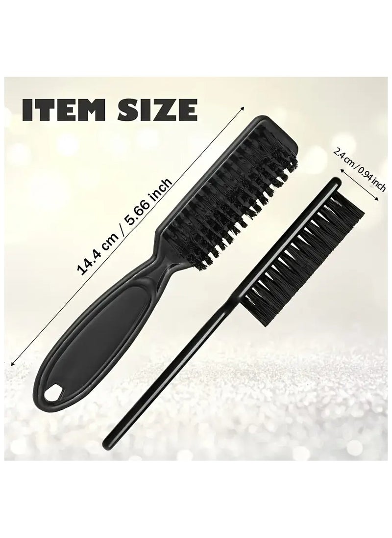 Goolsky 2pcs Beard Comb, Hair Cleaning Brush, Barber Neck Duster, Hair Removal Comb Hair Styling Hairdressing Tools  - Image 2