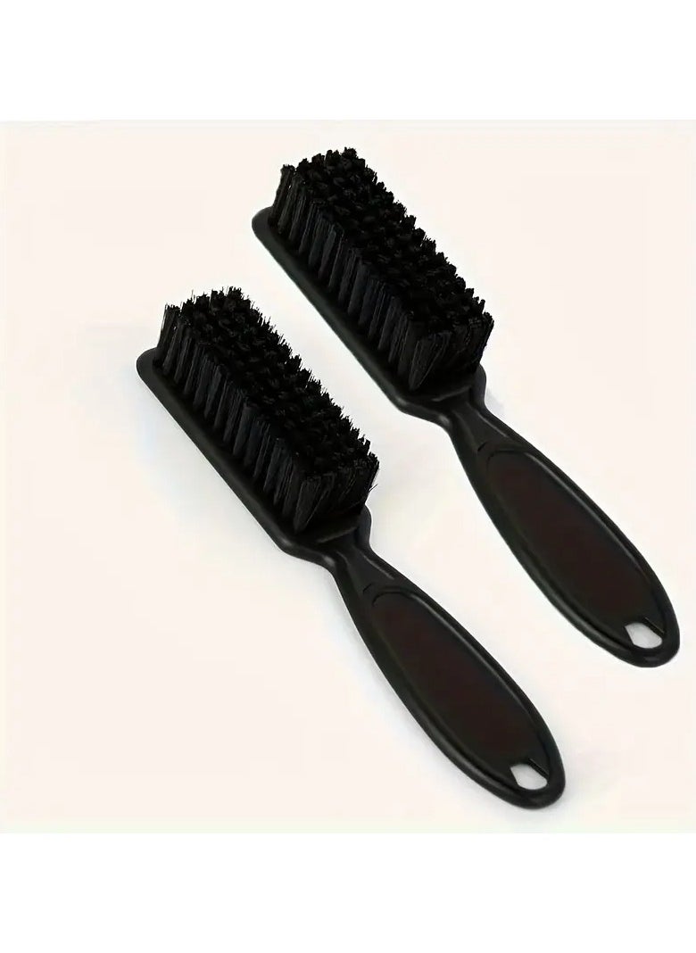 Goolsky 2pcs Beard Comb, Hair Cleaning Brush, Barber Neck Duster, Hair Removal Comb Hair Styling Hairdressing Tools  - Image 5