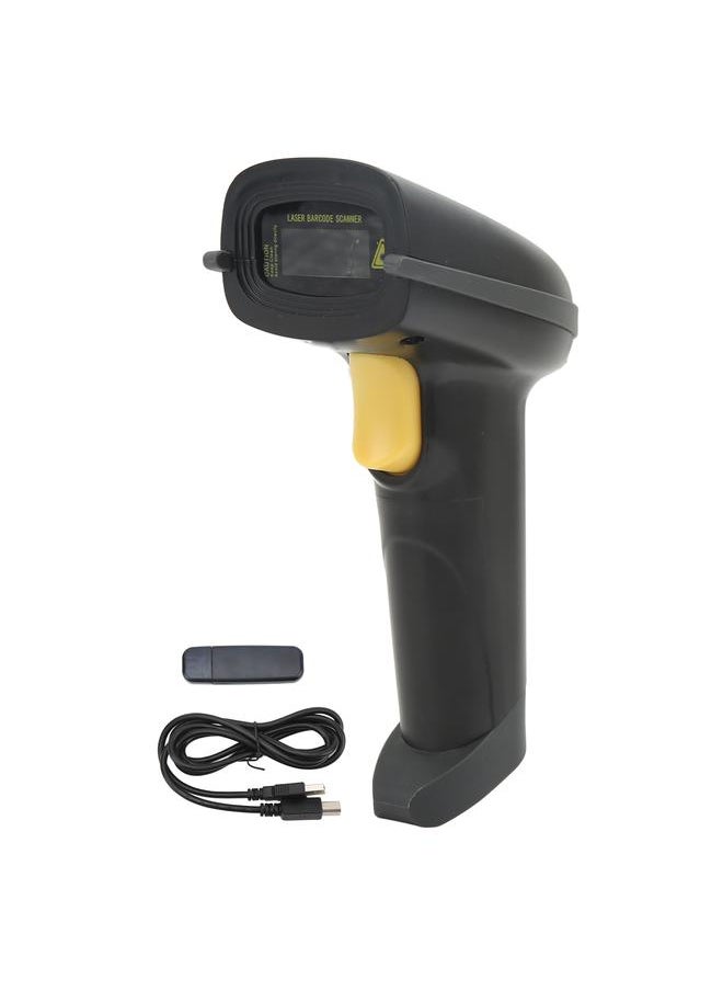 Thoraya Barcode Scanner Wireless Data Storage 2 Scanning 2 Pairing Modes Handheld Barcode Reader 433Mhz  - Image 1