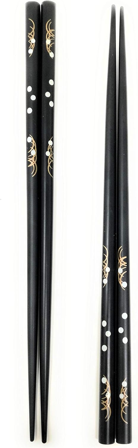 TJ Global Japanese Asian Cuisine Bowl Set with 2 Bowls 2 Pairs of Chopsticks and 2 Chopstick Holders for Serving Rice Soup Dessert Salad Etc  8 Fluid Ounce Capacity - Image 3