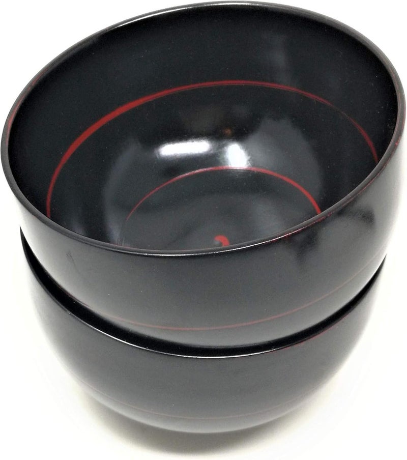 TJ Global Japanese Asian Cuisine Bowl Set with 2 Bowls 2 Pairs of Chopsticks and 2 Chopstick Holders for Serving Rice Soup Dessert Salad Etc  8 Fluid Ounce Capacity - Image 2