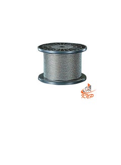 كنب حبل أسلاك الفولاذ المجلفن - 100 متر 5 مم  - Image 3