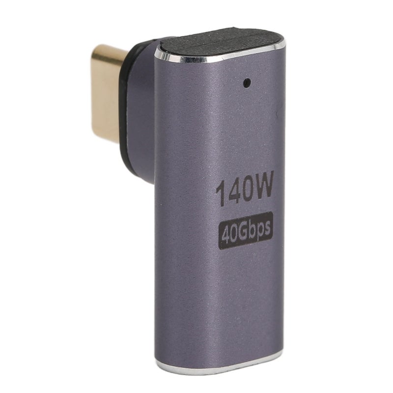 Magnetic USB C Adapter 140W 24Pins 8K 120Hz High Resolution - Premium Aluminum Alloy Fast Charging Magnetic Type C Adapter for Dustproof Design - Image 3