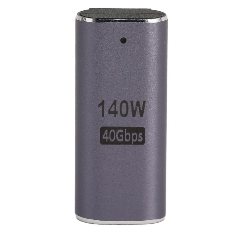 Magnetic USB C Adapter 140W 24Pins 8K 120Hz High Resolution - Premium Aluminum Alloy Fast Charging Magnetic Type C Adapter for Dustproof Design - Image 4