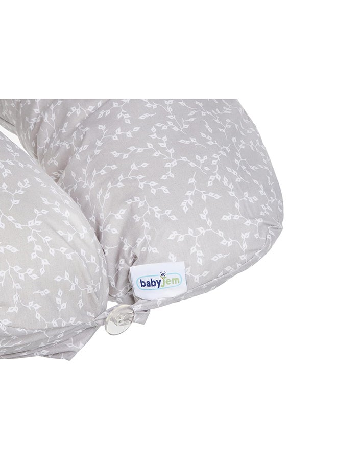 BabyJem Multifunctional Mother And Baby Pillow, Grey, 0 Months + - Image 2