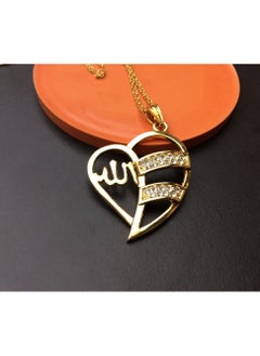 DubaiGallery Fashion Jewelry Highly craftsmanship Dubai Gold plated luxury Golden Islam Allah Pendant Necklace For Women Girls Men  - Image 4