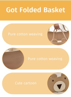 Moovant Baby Diaper Basket, Foldable Baby Sleeping Basket Outgoing, Baby Changing Handbasket, Portable Hand-Woven Moses Basket, Newborn Baby Cradle  - Image 4