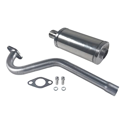 pinkhatcat Exhaust With Muffler for Coleman CT100U Mini bike - Image 1