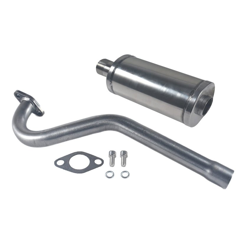 pinkhatcat Exhaust With Muffler for Coleman CT100U Mini bike - Image 2
