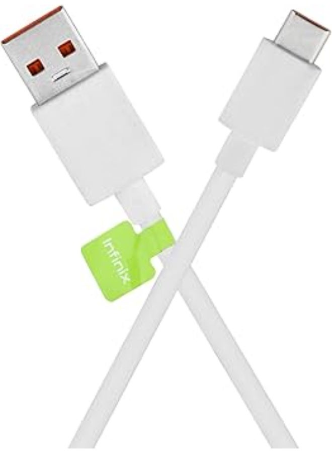 إنفينيكس كابل USB-A إلى Type-C بطول 1م – كابل بيانات للشحن السريع وكابل شاحن USB Type-C للهواتف الذكية، سامسونج جالاكسي، الأجهزة اللوحية وأجهزة USB-C - Image 3