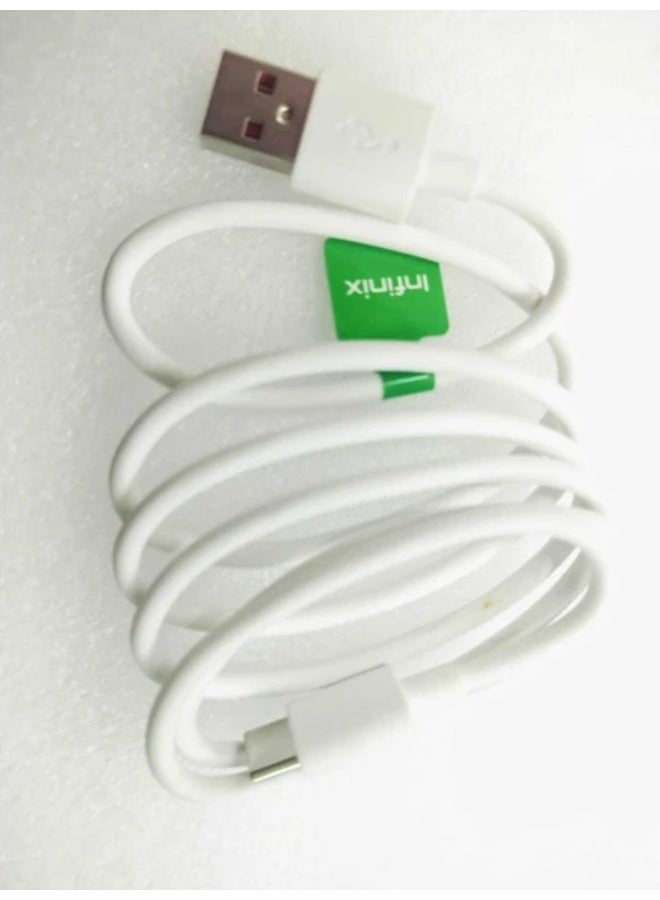 إنفينيكس كابل USB-A إلى Type-C بطول 1م – كابل بيانات للشحن السريع وكابل شاحن USB Type-C للهواتف الذكية، سامسونج جالاكسي، الأجهزة اللوحية وأجهزة USB-C - Image 4