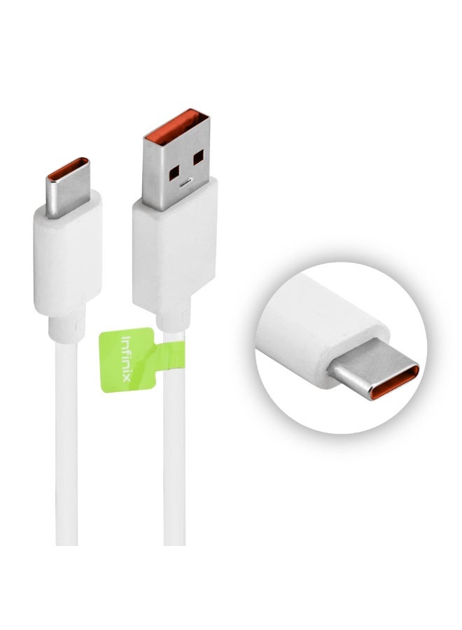 إنفينيكس كابل USB-A إلى Type-C بطول 1م – كابل بيانات للشحن السريع وكابل شاحن USB Type-C للهواتف الذكية، سامسونج جالاكسي، الأجهزة اللوحية وأجهزة USB-C - Image 5