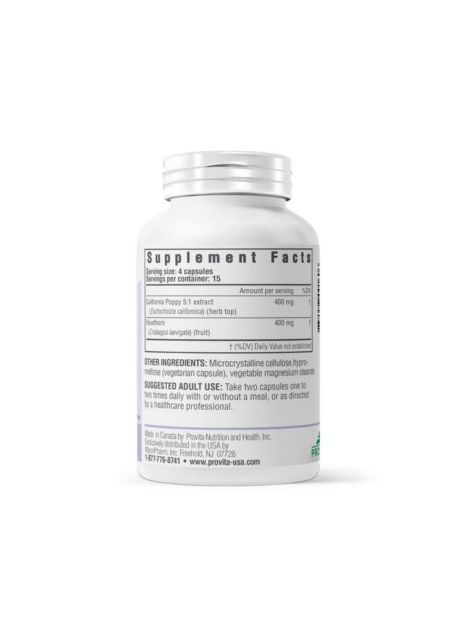 PROVITA Nervine: Herbal Support for Stress, Anxiety & Sleep (60 Capsules) - Image 2