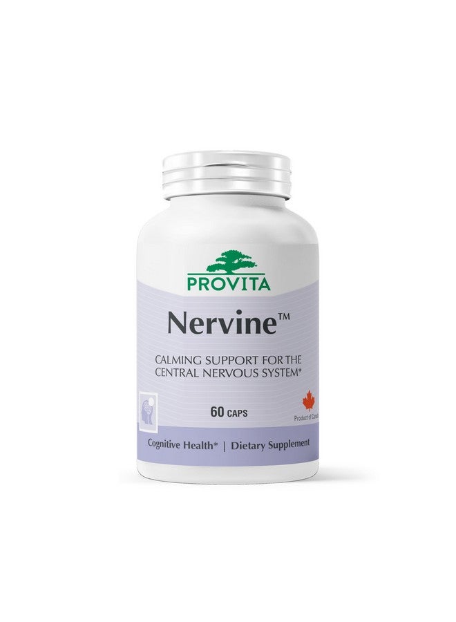 PROVITA Nervine: Herbal Support for Stress, Anxiety & Sleep (60 Capsules) - Image 1
