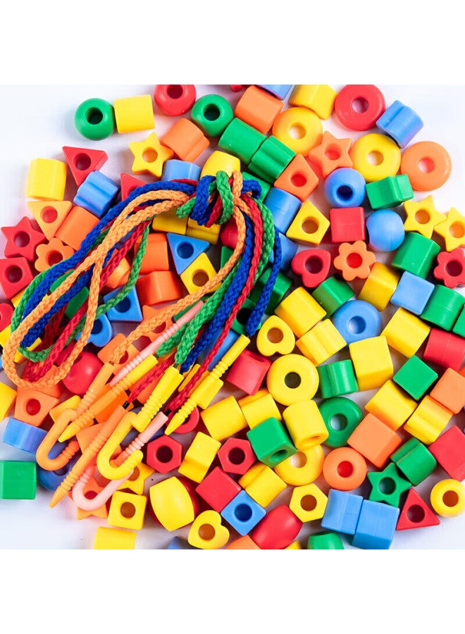 Babamama Dad Mom Baby Bead Toy Building Blocks Stringing Beads With Thread, Children's Toy, Birthday Gift For Boys And Girls - Image 2