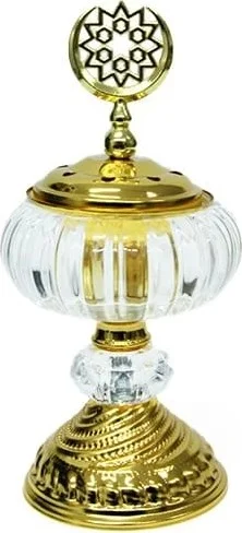 BYR Glass Coal Incense Burner [ tek]