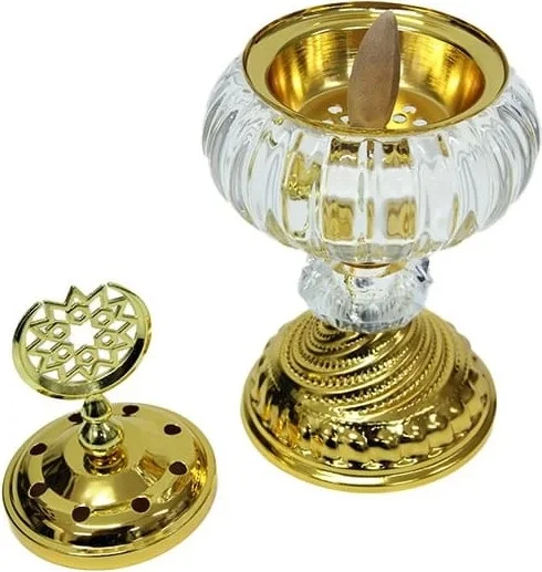 BYR Glass Coal Incense Burner [ tek]