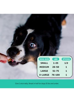 Pet Honesty Pet Honesty Dental Health Fresh Sticks - Oral Hygiene Dental Sticks for Dogs - Dental Dog Chews - Freshen Dog Breath, Reduce Plaque + Tartar - 16 Sticks  - Image 4