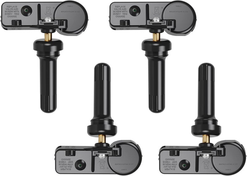 CDWTPS TPMS Sensor,GM 315Mhz Tire Pressure Monitoring Sensor Compatible for Chevy Silverado GMC Cadillac Buick Pontiac Saturn Hummber Saab Replace#13598771 13598772 13586335 13581558 4 Pack - Image 1