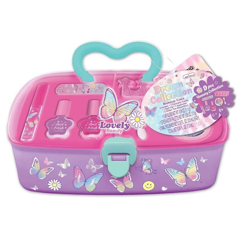 Hot Focus - Dream Collection Butterfly Beauty Make Up Case - 115TB