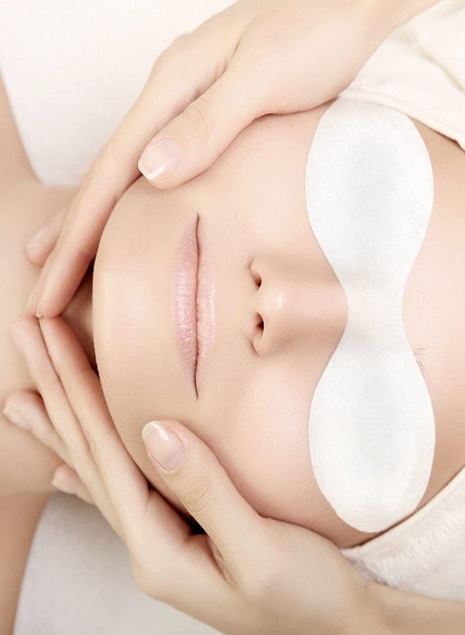 MoyRetty 100 Sheets Disposable Non Woven Eye Care Cotton, Facial Eye Covers Spa Cotton Paper, Cosmetic Facial Paper Sheet Eye Nose Face Pads - Image 2