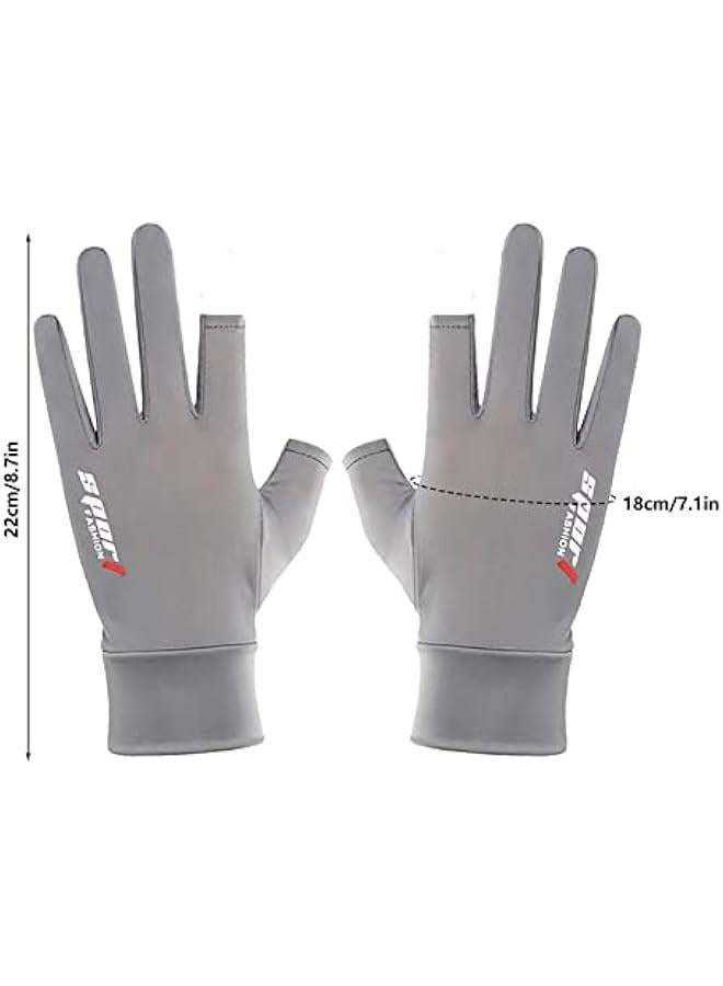 MOXO UV Protection Gloves | Men Women UV Sun Protection Driving GlovesFlexible Touchscreen Gloves for Fishing Running Hiking Cycling - Image 4