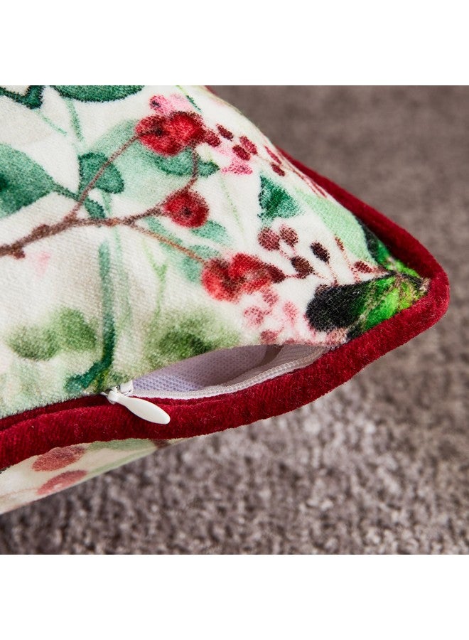 Home Box Xmas Berries Filled Cushion 45 x 45 cm - Image 3