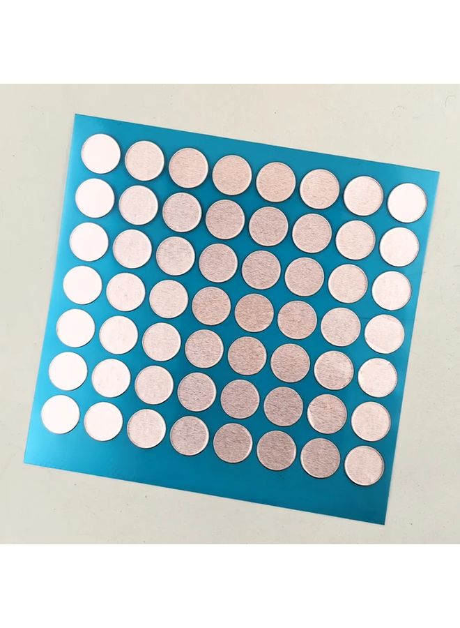 1 Sheet 9mm Self Adhesive Conductive Copper Foil Dots Double Sided Flexible Repair Patches - Image 4