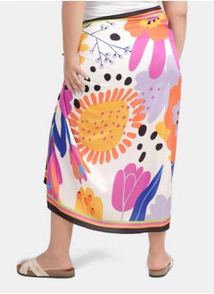 Clue Satin Swimwear Cover Up  - Image 2