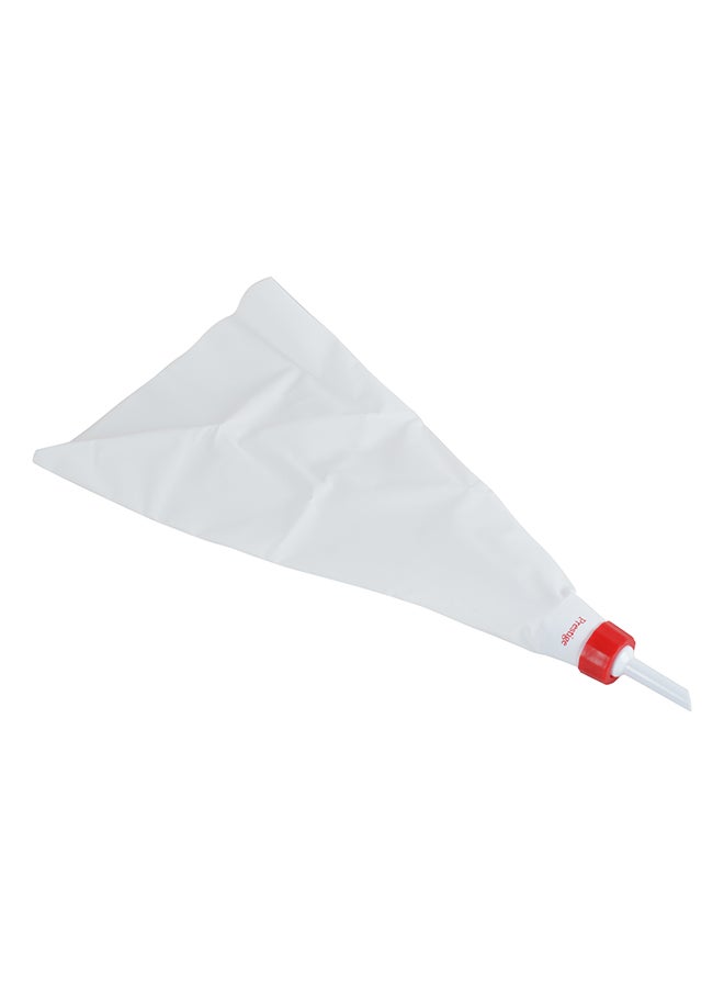 Prestige Icing Bag With 6 Plastic Nozzles White/Red 23.2x11.8x2.8cm - Image 3