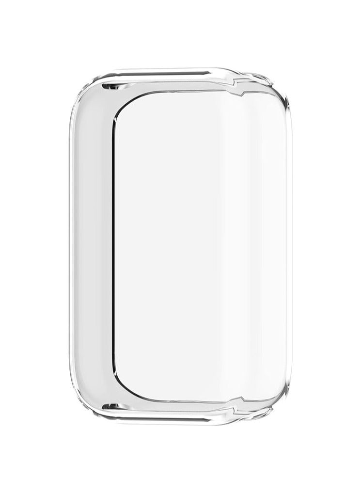 Case Compatible with Xiaomi Smart Band 9 Pro/Band 8 Pro, Anti-Scratch, Soft TPU Plating All-Inclusive Protection Watch Case (Transpert) - Image 4