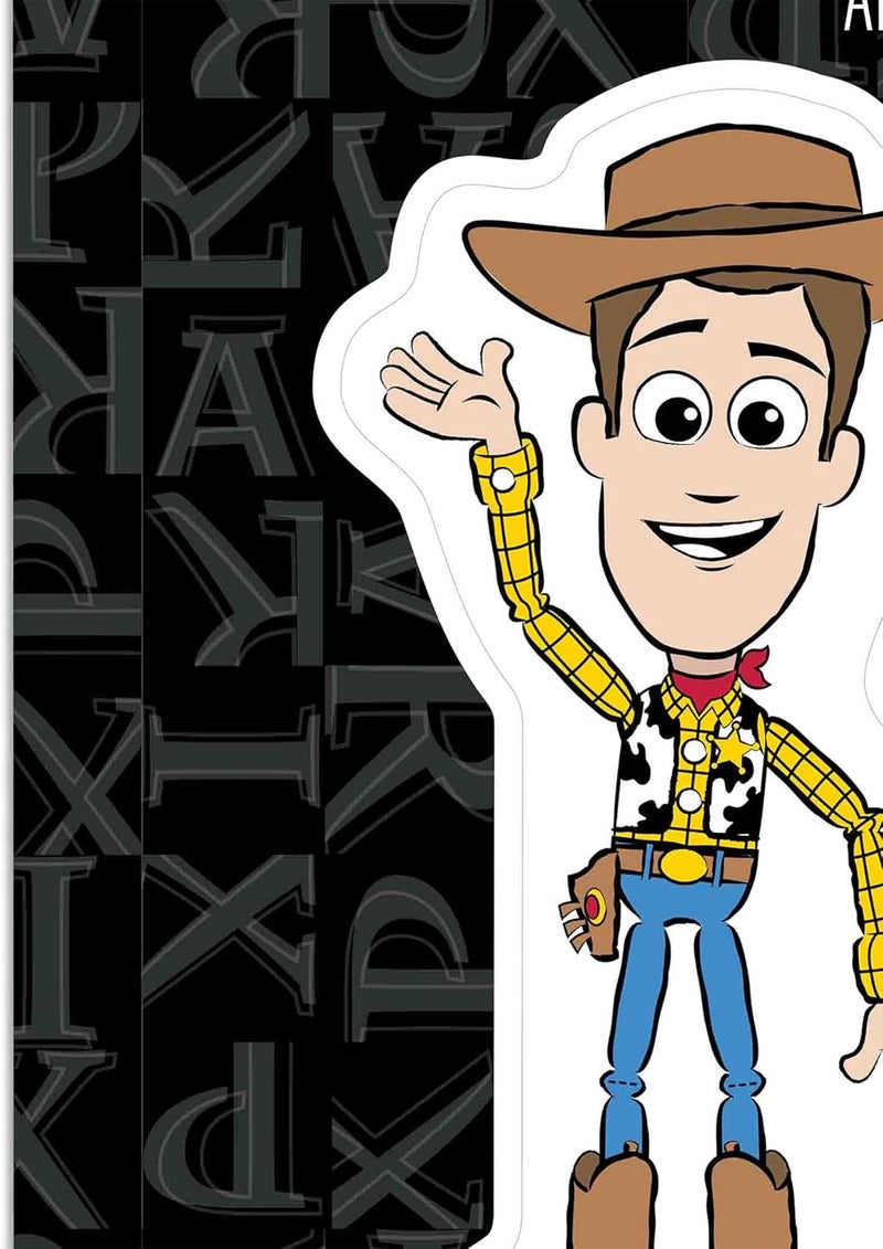 Open Road Brands Disney Pixar Toy Story Woody Adhesive Vinyl Decal - Fun Woody Sticker for Car or Truck - Image 4