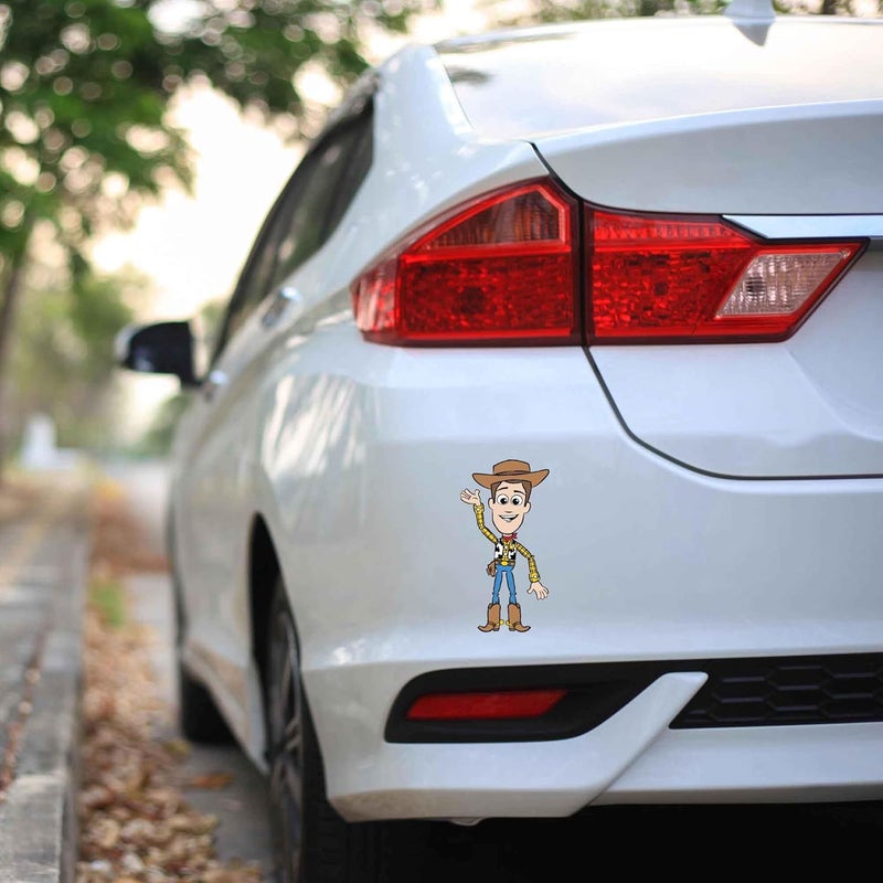 Open Road Brands Disney Pixar Toy Story Woody Adhesive Vinyl Decal - Fun Woody Sticker for Car or Truck - Image 5