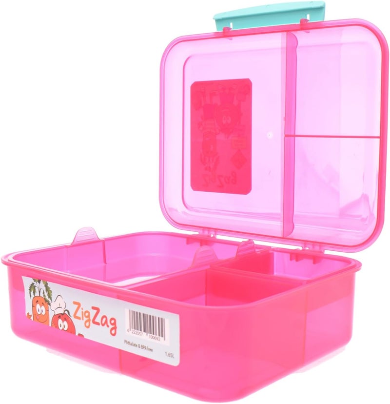 ZigZag Fuchsia Food Container – 1.65 Liters - Image 1