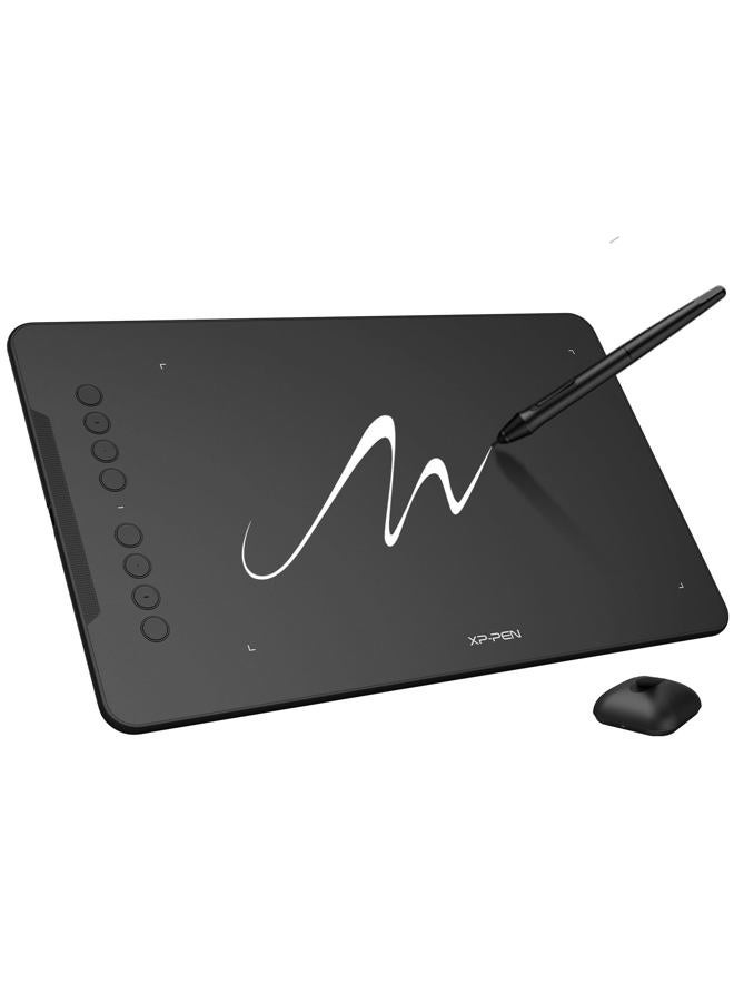 XPPen XP-PEN XP-Pen Deco 01 10x6.25 Inch Digital Graphics Drawing Tablet Drawing Pen Tablet with Battery-free Passive Stylus and 8 shortcut keys (8192 levels pressure) - Image 1