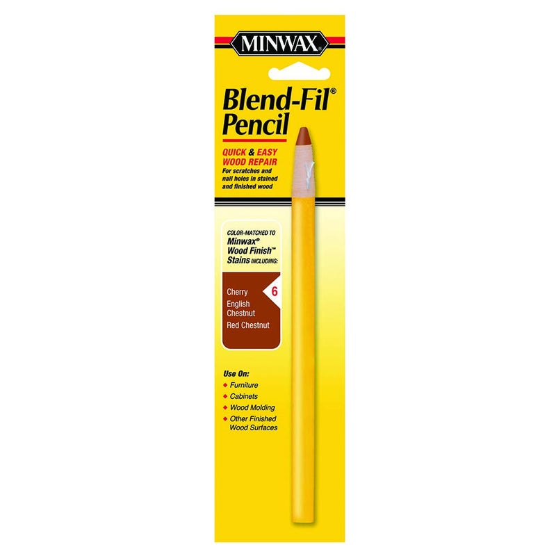 Minwax 110066666 No 6 Blend-Fil Wood Repair Stain Pencil, Early American - Image 1
