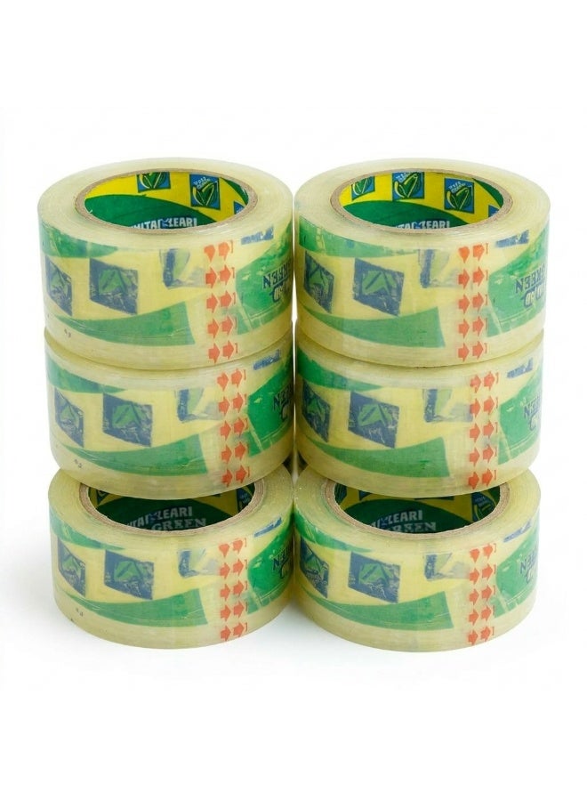 Golden tape Wide Clear Packing Tape, 6 Pieces, 100 Yards - Image 3