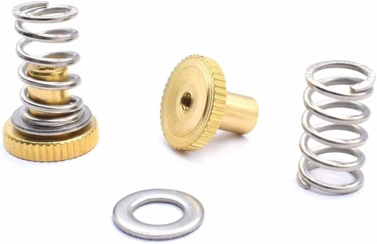 Ultimaker 2 3D Printer Parts 4 Set Adjustment Nuts Springs Flat Washers Accessories - Image 3