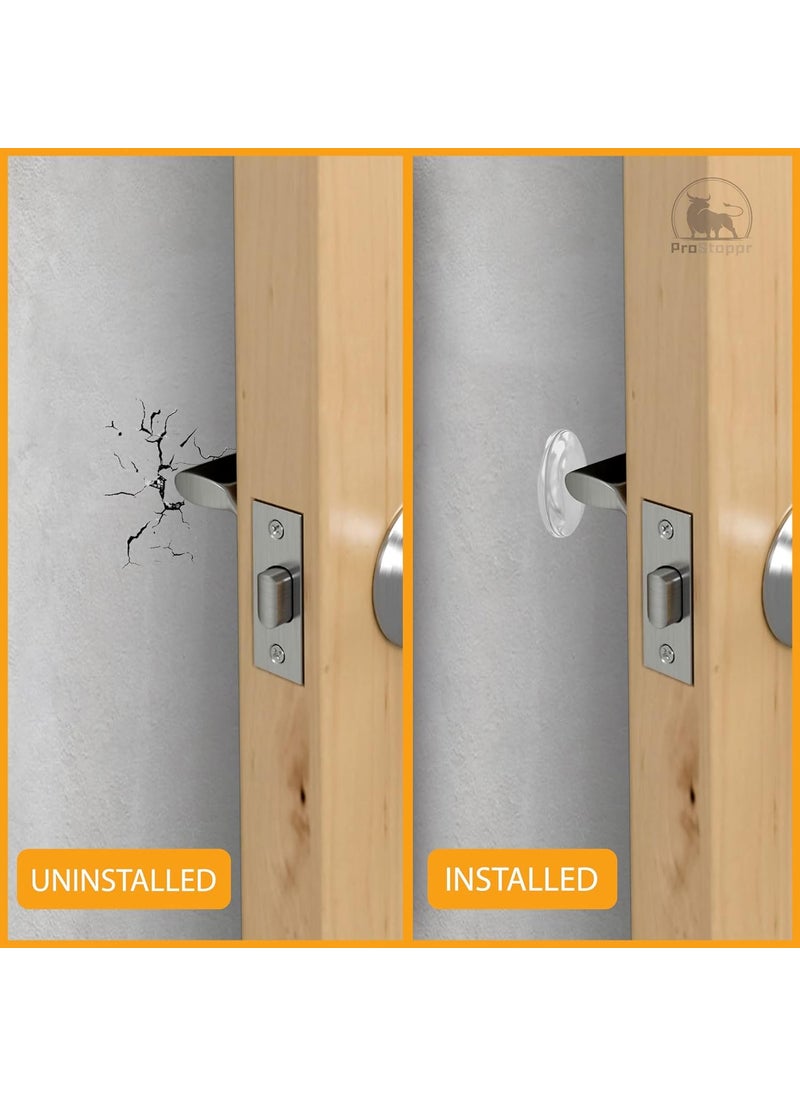 Wrixty Wrixty Clear Cabinet Door Bumpers Rubber Bumpers Self Adhesive Sound Dampening Cabinet Stoppers for Kitchen Cabinet Picture Frame Cupboard Drawer Transparent 100 PCS  - Image 3