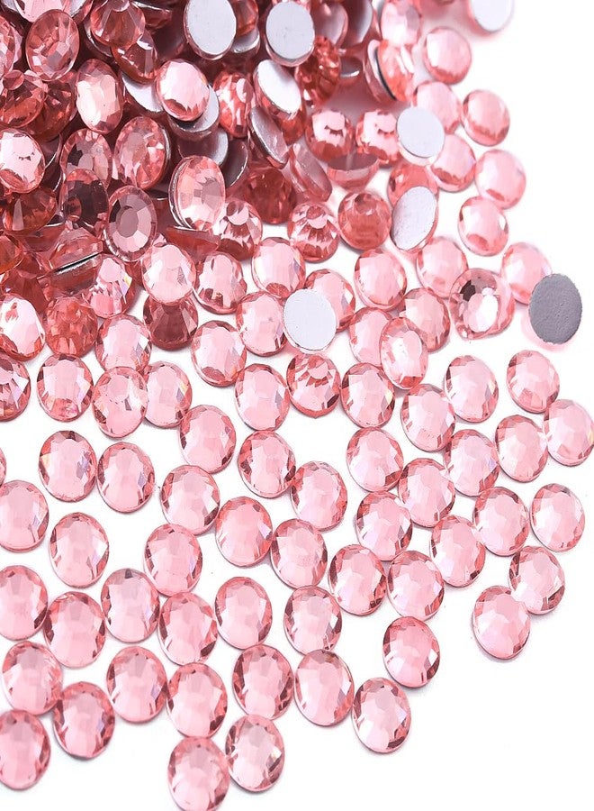Blinginbox 1440 Pieces SS16/3.8-4mm Flat Back Crystal Rhinestones Round Gems for Nail Art,Peach Pink - Image 2